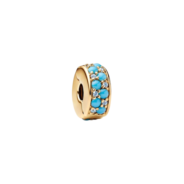 Clip Azul Aqua Pandora