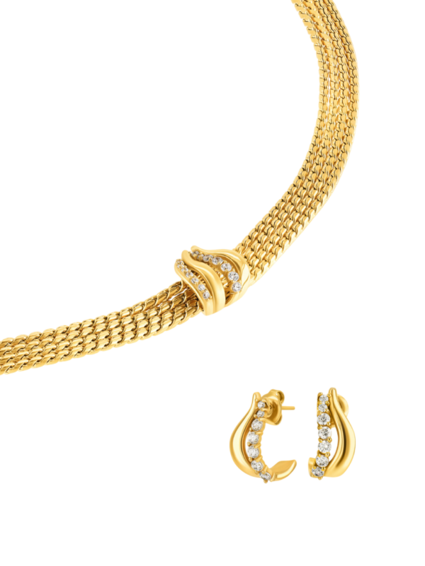 Set Colar & Brincos Stella One