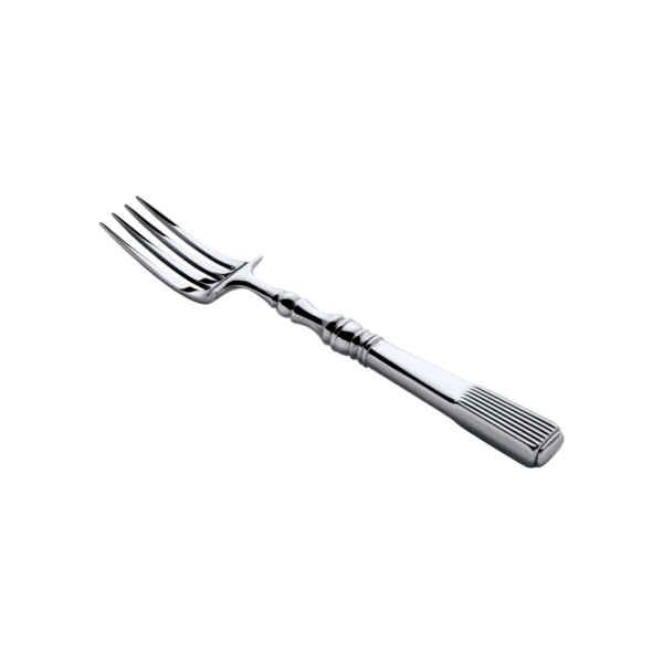 Garfo Sobremesa Caninhas Prata Topázio