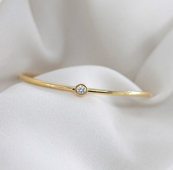 Escrava Zircónia Ouro 19,2kt