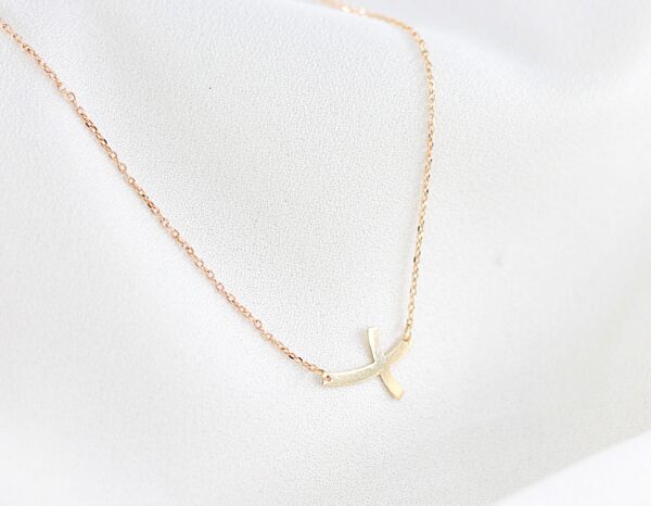 Colar Cruz Ouro 19,2Kt