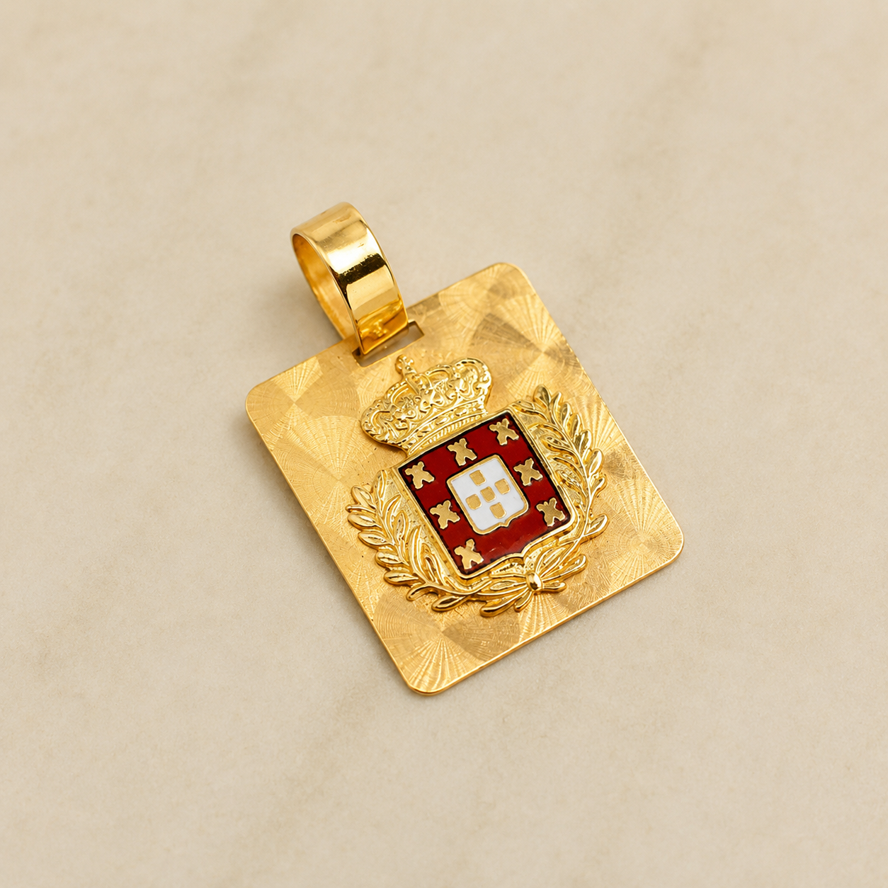 Medalha Brasão Ouro