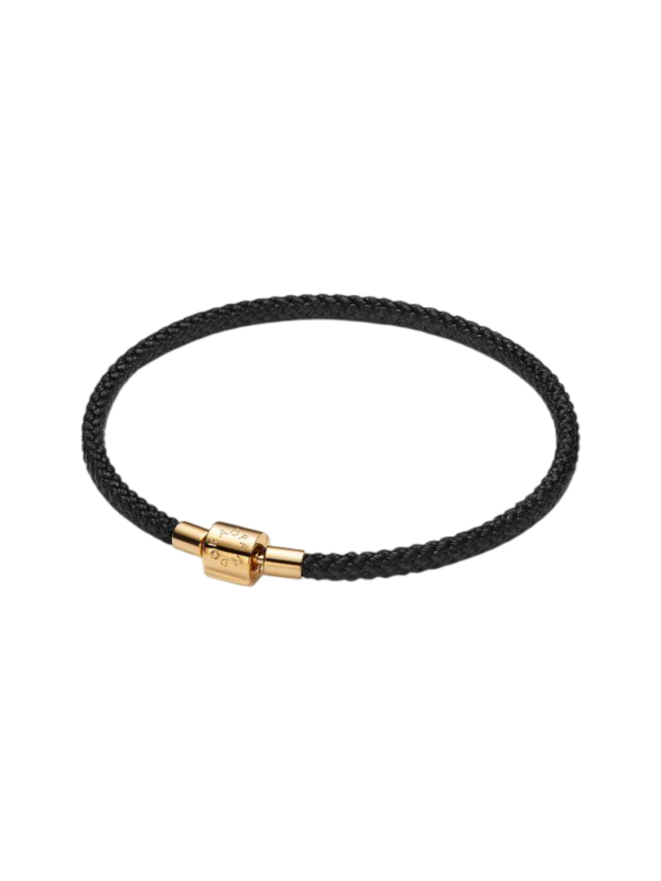 Pulseira Cordão Preto Brilhante Pandora