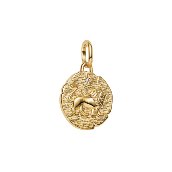 Conta Mini Medalhão Leão Pandora