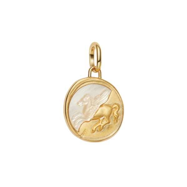 Conta Mini Medalhão Pégaso Pandora
