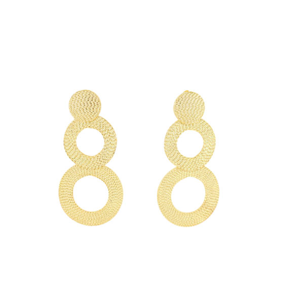 Brincos Patelas Pendentes Prata