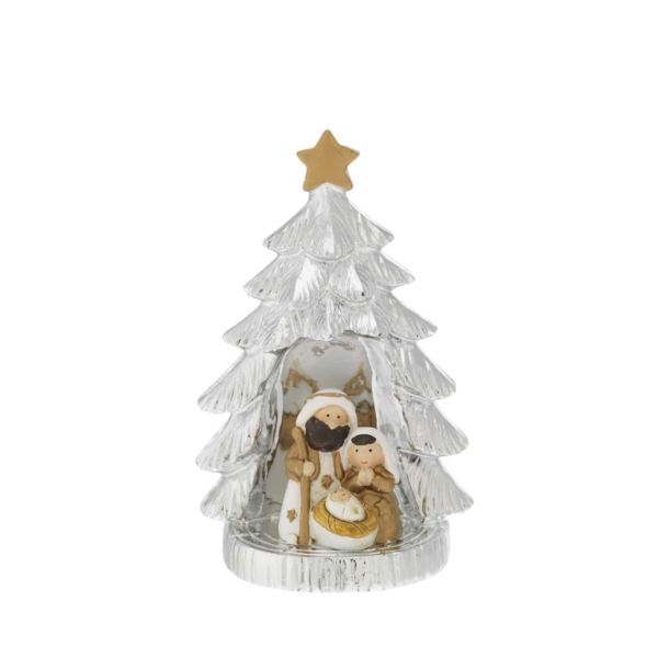 Presépio Árvore de Natal PDVPrateado