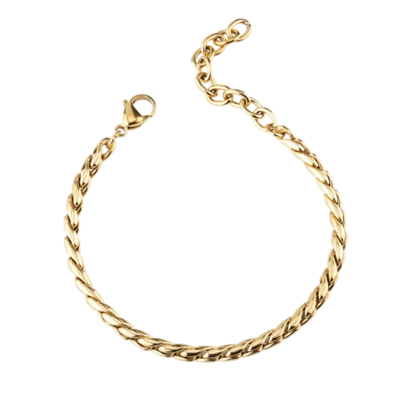 Pulseira Malha Aço Hassu