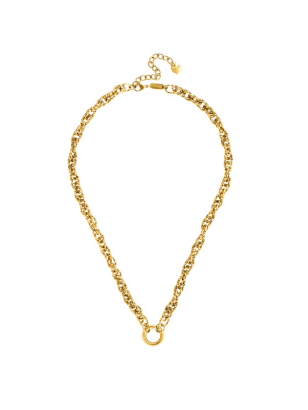 Colar Union Double Gold Aço One