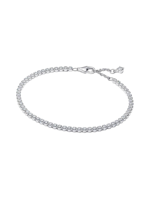 Pulseira de Ténis Cintilante Prata Pandora