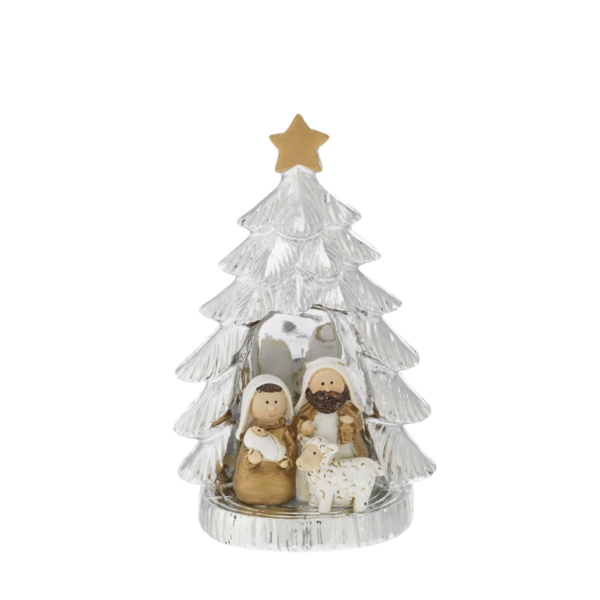 Presépio Árvore de Natal PDVPrateado
