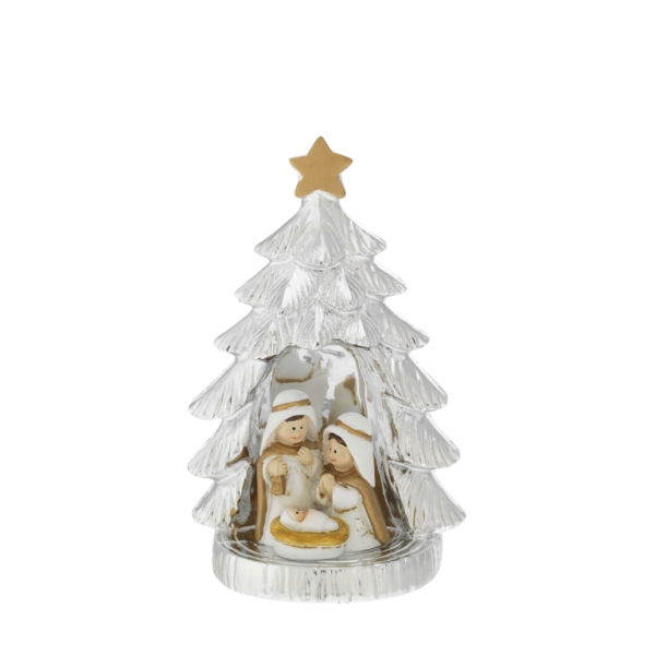 Presépio Árvore de Natal PDVPrateado