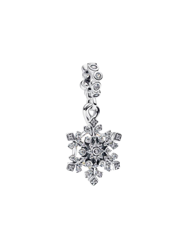 Conta Floco de Neve Opalescente