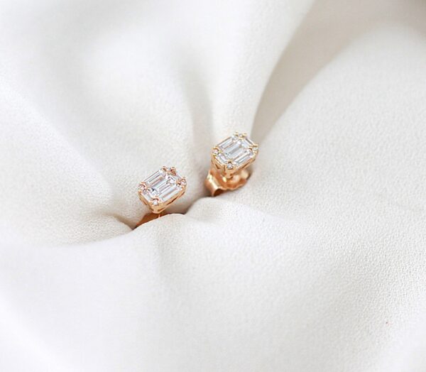 Brincos Diamantes Ouro 19.2kt