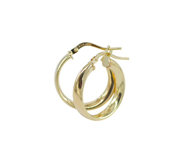 Argola torcida Prata