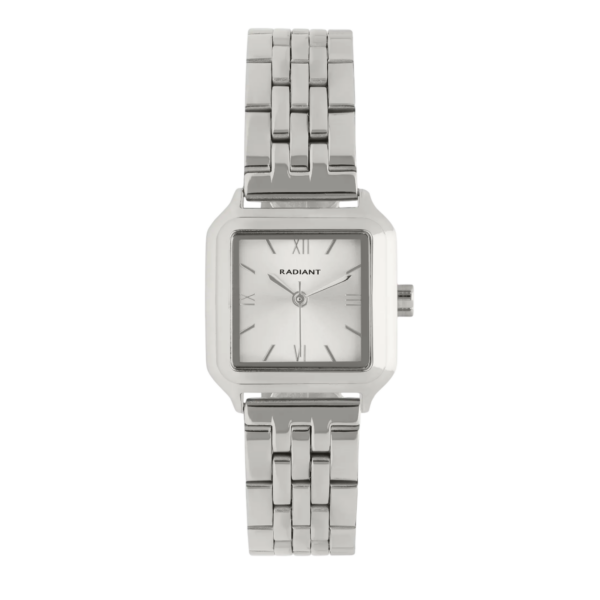 Relógio Coral Wave Prateado Radiant