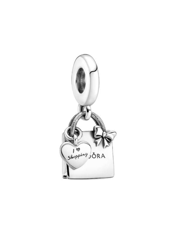 Conta Saco Compras Prata Pandora