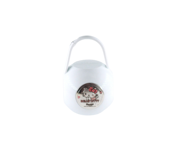 Caixa Chupeta Branca Hello Kitty Bilaminado