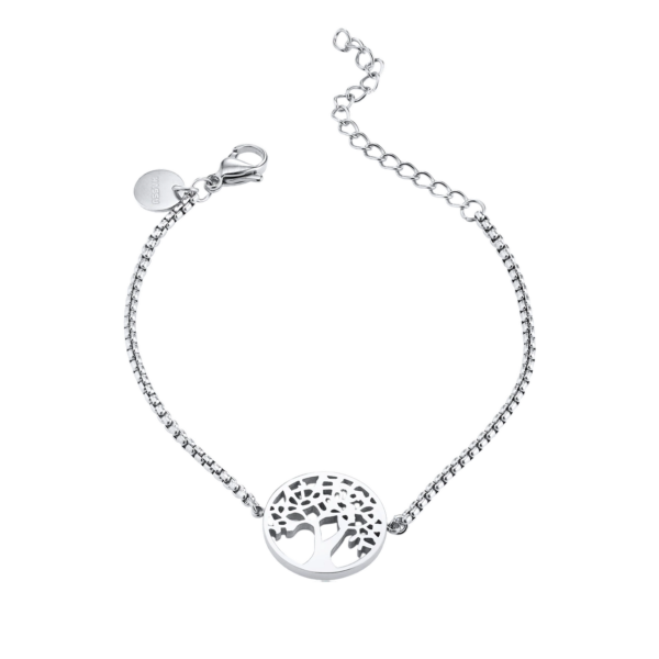 Pulseira Aço Arvore da Vida Hassu