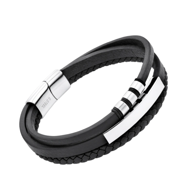 Pulseira Aço Tripla Hassu