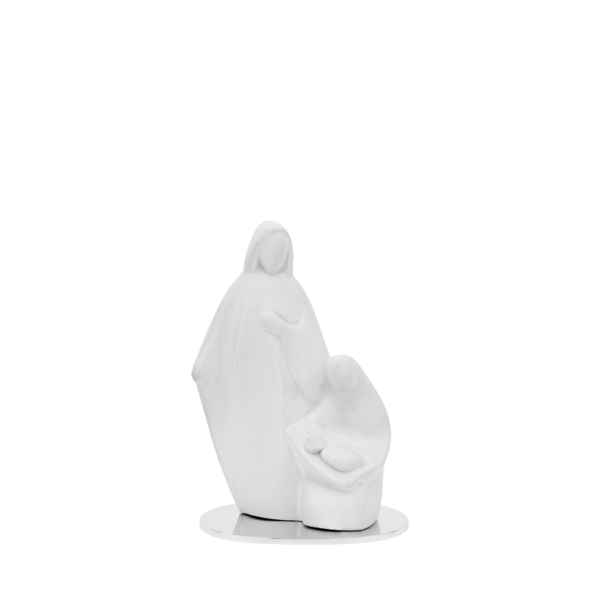 Presépio Messias Banho de Prata Topázio