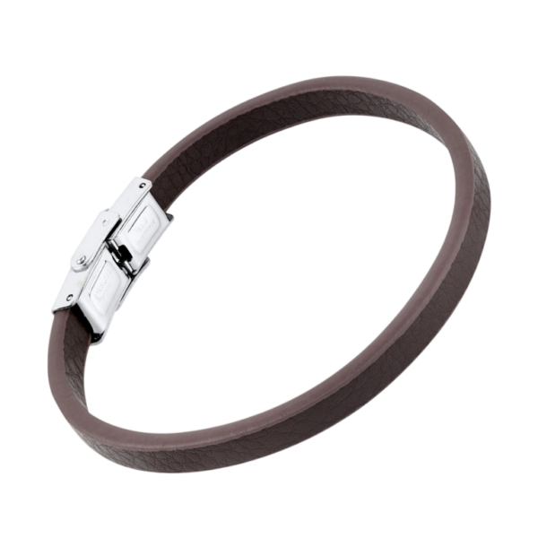 Pulseira Aço Elegant Castanho Hassu