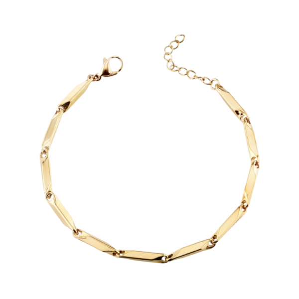 Pulseira Aço Dourado Hassu