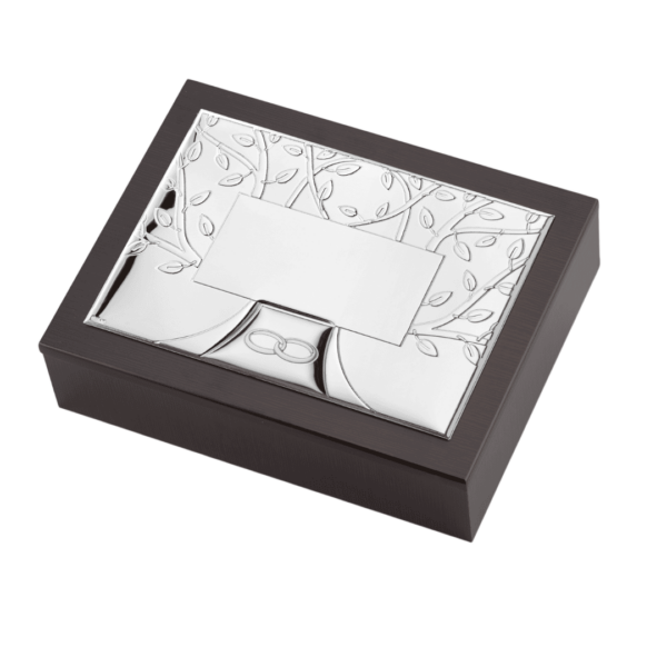 Caixa Guarda-joias Alianças PVD