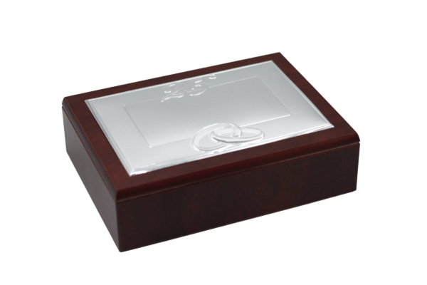 Caixa Guarda-Joias 25 Anos Bilaminado