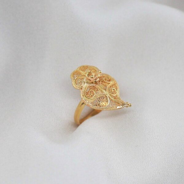 Anel Coração Viana Ouro 19,2Kt