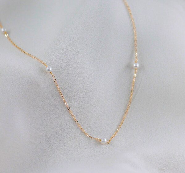 Colar Pérolas Ouro 19,2Kt