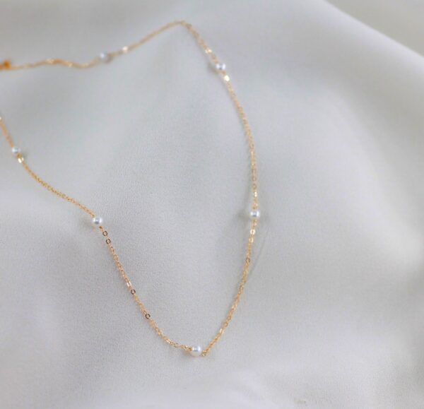 Colar Pérolas Ouro 19,2Kt