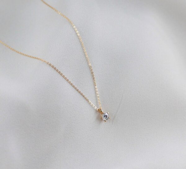 Colar Solitário Ouro 19,2Kt