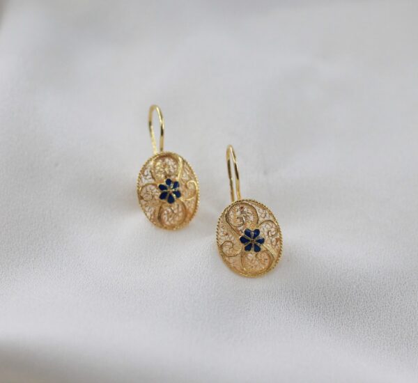 Brincos Filigrana Ouro 19,2Kt