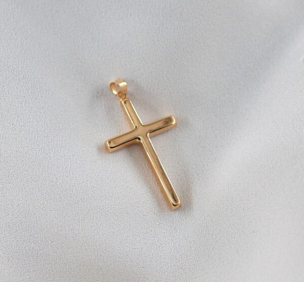 Cruz Canevão Quadrado Ouro19.2Kt