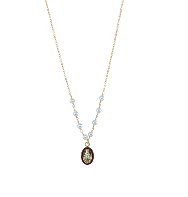 Colar Santa Milagrosa Prata