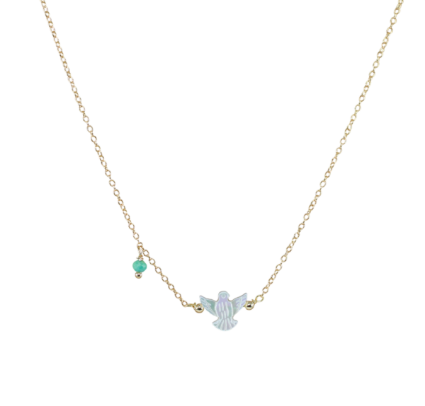 Colar Espirito Santo Prata