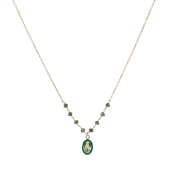 Colar Santa Milagrosa Prata