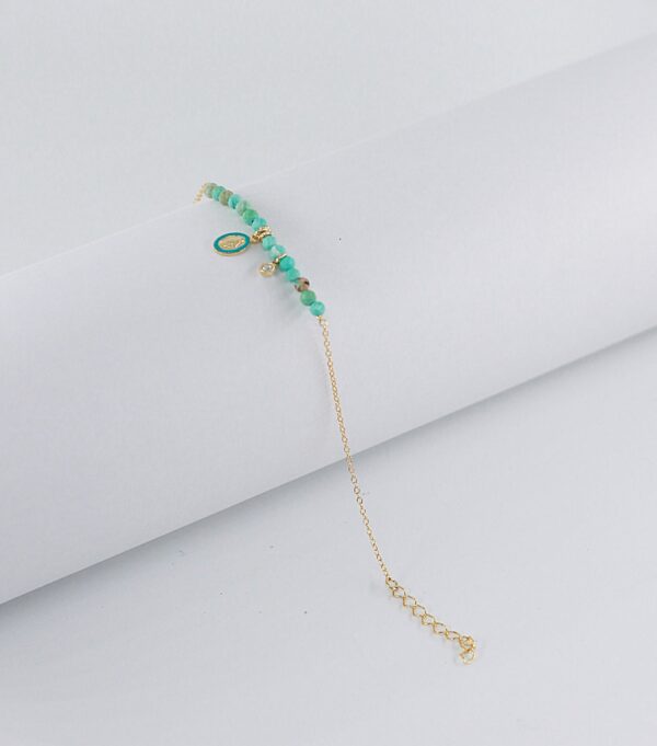 Pulseira Sta. Milagrosa Prata