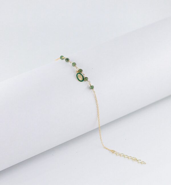 Pulseira Sta. Milagrosa Prata