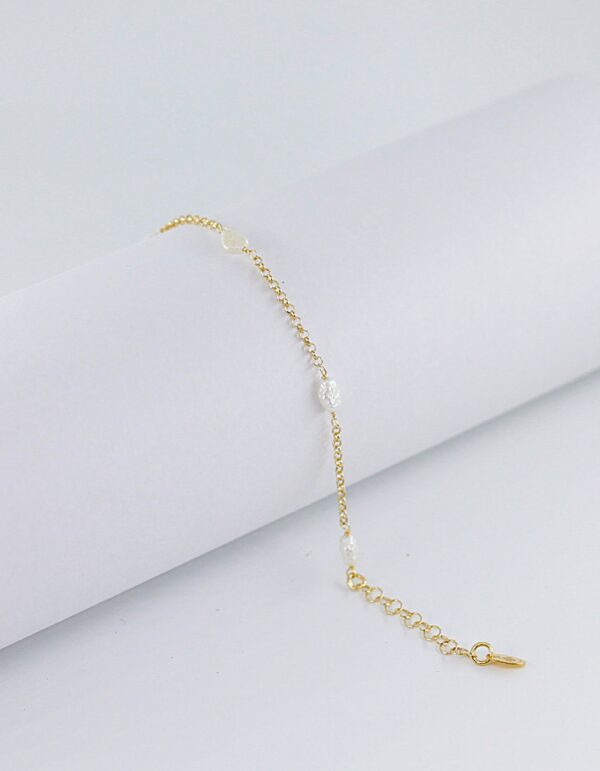 Pulseira Pérolas Prata