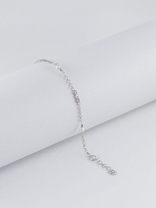 Pulseira Pérolas e Zircónias Prata