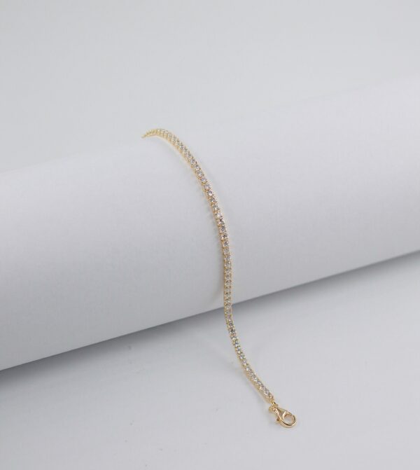 Pulseira Riviera Zircónia Prata