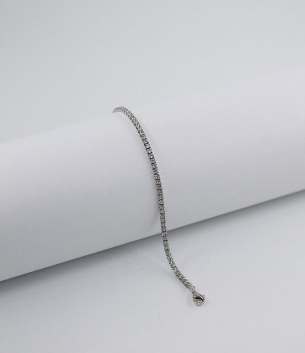 Pulseira Riviera Zircónia Prata