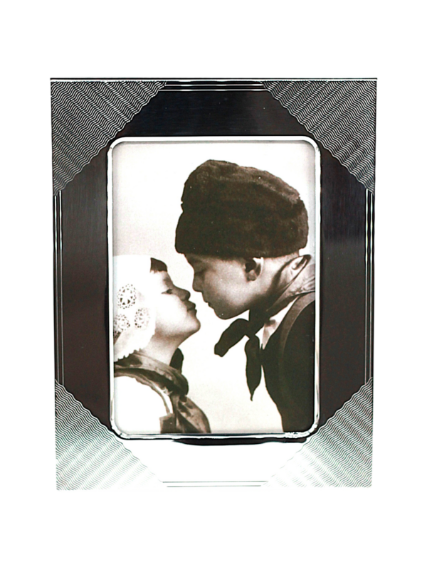 Moldura Prata Topázio