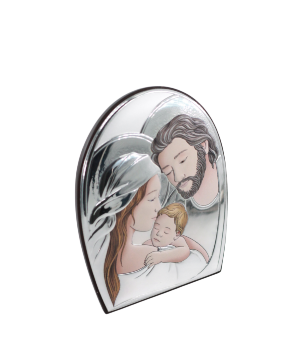 Quadro Sagrada Família  PVDPrateado