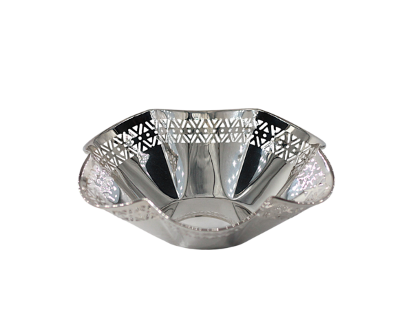 Taça Ondulada Prata