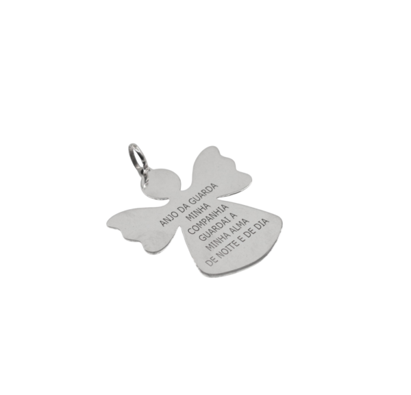 Medalha Anjo Oração Prata