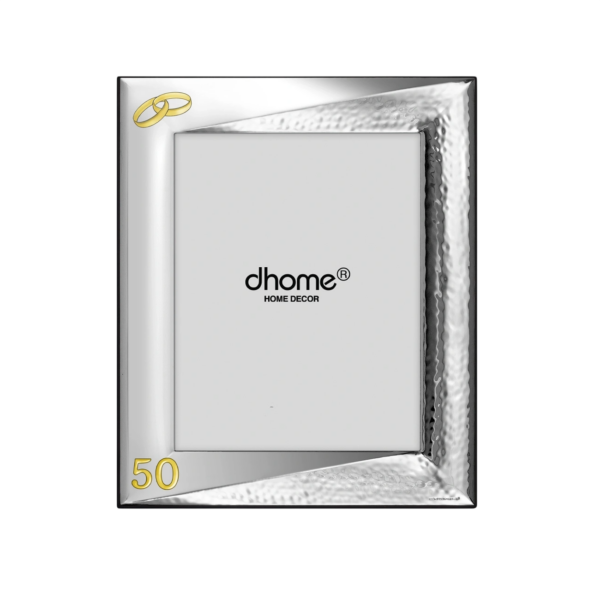 Moldura 50 Anos Pvd Prateado