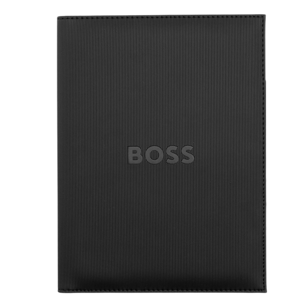Porta-Blocos A5 Line Black  Hugo Boss